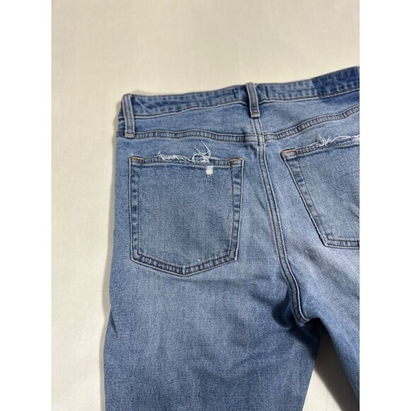 Abercrombie & Fitch Jeans Simone High Rise Slim Distressed 30/10 - Picture 5 of 8